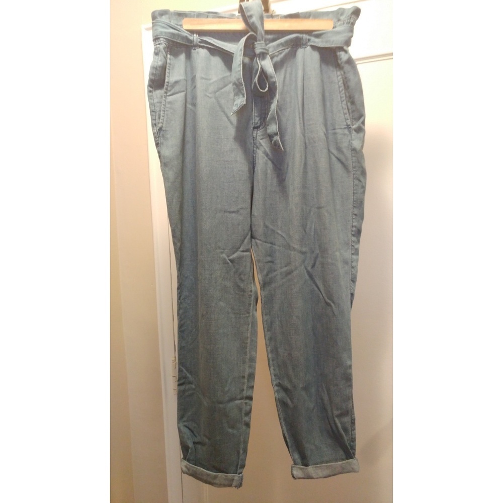 🍋🍋High Waisted Paperbag Pants